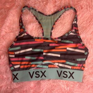 VSX Colorful Abstract Print Sports Bra